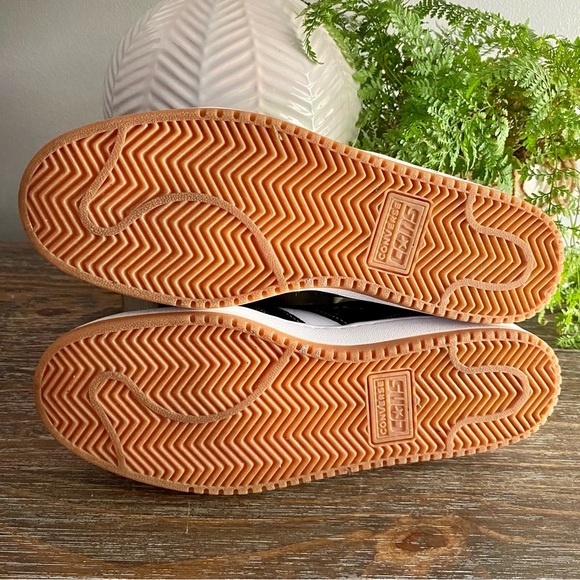 Converse Mens 11 AS-1 Pro Suede Leather Skateboarding Sneakers Shoes Black White - Picture 11 of 13